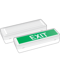 Đèn Sự Cố - Đèn Dẫn Lối Loại Chống Thấm(AC/DC 1628-1)