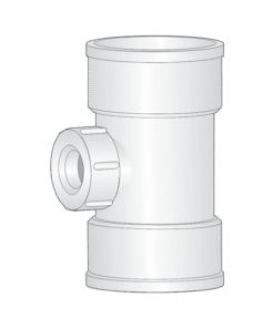 Nối Thẳng Có Cửa Kiểm Tra Và Đốt Co Giãn