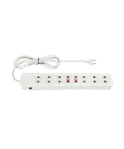 Ổ 2 Chấu Kéo Dài, Có Công Tắc & Đèn Báo, Có Rơ Le Bảo Vệ Quá Tải