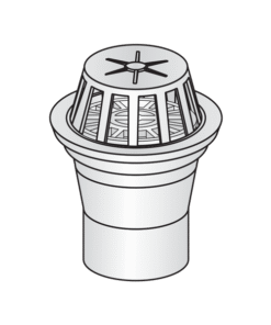 Phễu Thu Nước Sân Thượng ( Đầu Chụp Ống Thoát Hơi )