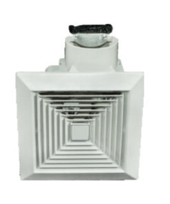 SPT112/14BF - Quạt Hút Gắn Trần Ống Hút Ngang - Lá Gió Tự Mở - Thân Nhựa