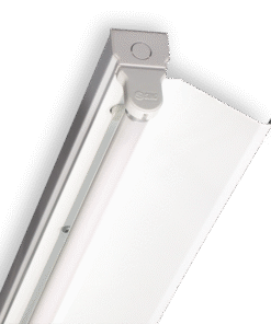 Bộ Đèn Huỳnh Quang Có Phản Quang 1 Phía Dạng Vát Dùng Gắn Tường - SAC