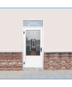 Cửa Đi 1 Cánh Mở Ngoài Có Ô Cố Định Lấy Sáng (Khung Liền)