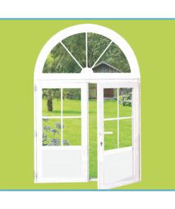 Cửa Đi 2 Cánh Mở Ngoài Liền Vách