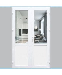 Cửa Sổ 2 Cánh Mở Ngoài Không Có Khoang Cố Định